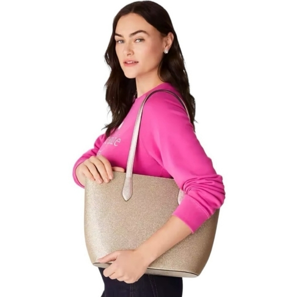 NWT Kate Spade Glimmer Large Tote - Picture 8 of 8